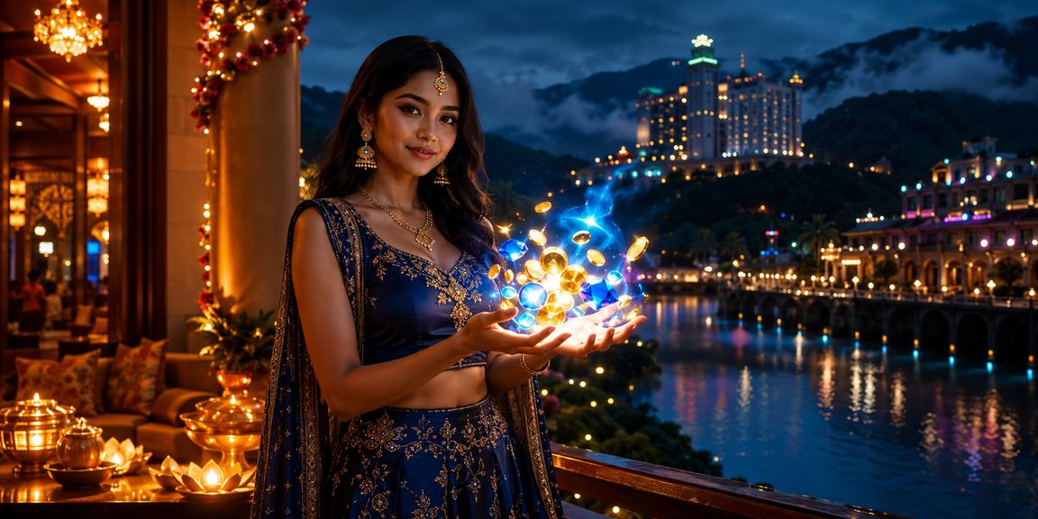 Pemain kasino menikmati permainan slot dan live casin di m11 Genting Highlands